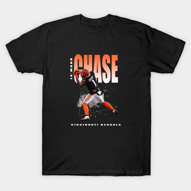 Ja'Marr Chase T-Shirt by BVHstudio